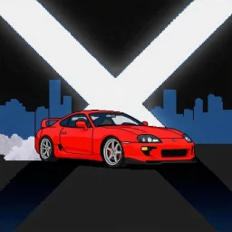 Icône de Pixel X Racer: Drag Racing